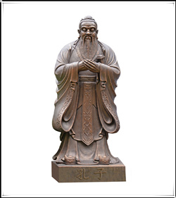 孔子銅像發貨成功